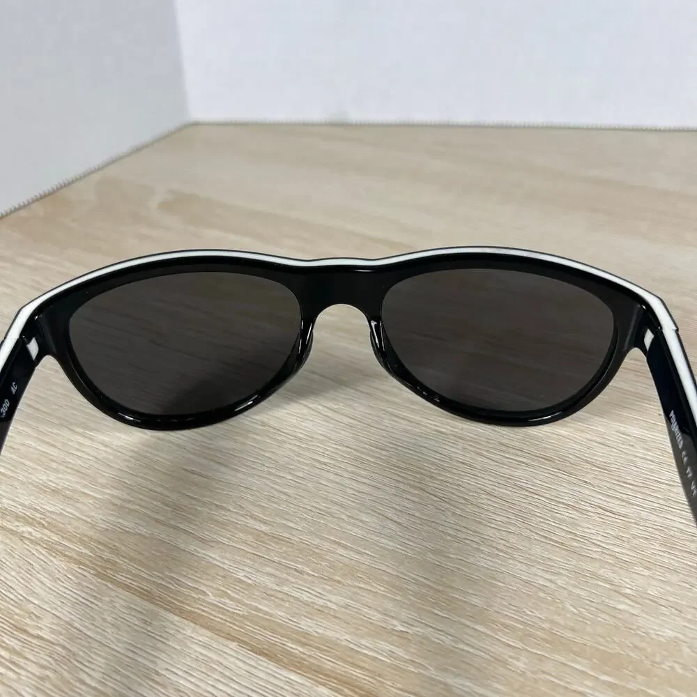 Native Acadia 193 300 AC Sunglasses 17 V1 Polished Black Excellent Cond!